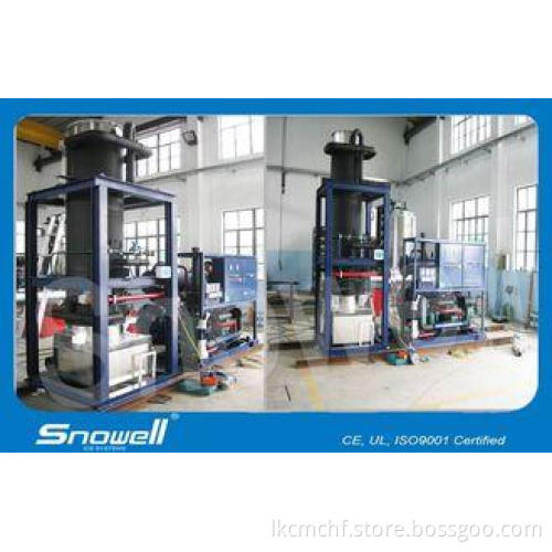 8T/D Commercial Tube Ice Machines / Ice maker Machine For H